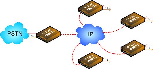 t1 MULTIPLEXOR OVER IP MUX